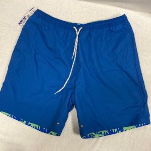 NWT islandia mens reversible xl swim trunks